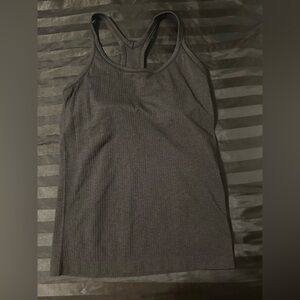 Lululemon Ebb to Street Tank Top Faded black Size 8